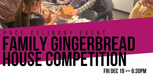 Family Gingerbread House Competition