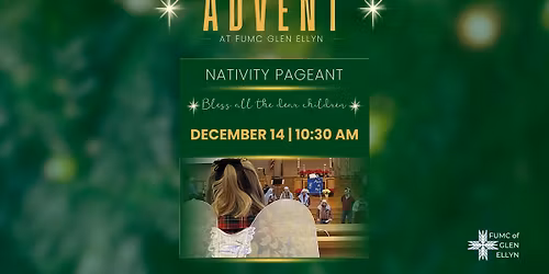 Annual No-Rehearsal Nativity Pageant