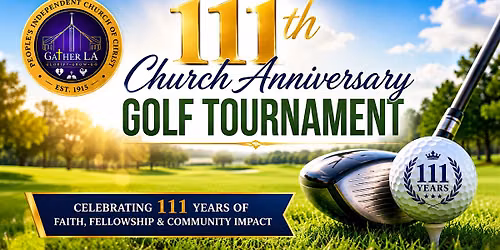 111th Church Anniversary Golf Tournament