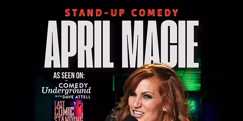 April Macie at Brad Garretts Comedy Club at MGM Hotel and Casino