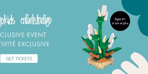Lego Peace Lily Make and Take