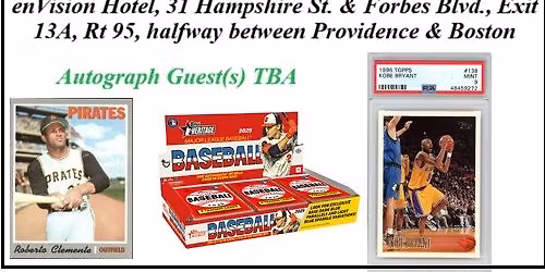 Big Memorial Day Sports Card & Memorabilia Show