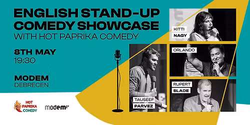 English Stand-Up Comedy Showcase with Hot Paprika Comedy at MODEM