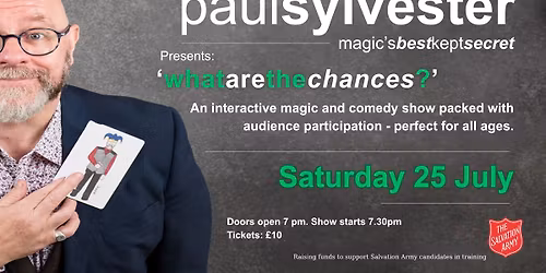 What are the chances? An interactive magic and comedy show packed with audience participation 