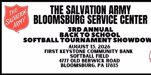 3rd Annual Back to School Softball Tournament Showdown