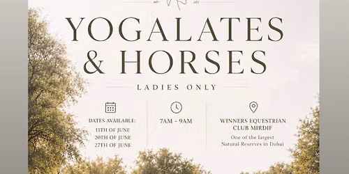 Yogalates & Horses \ud83d\udc34\ud83d\udc95