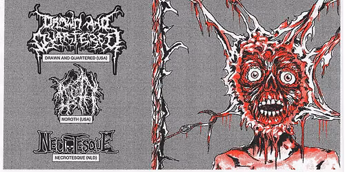Drawn & Quartered (US) + Noroth (US) + Necrotesque (NL) | Walrus, Groningen