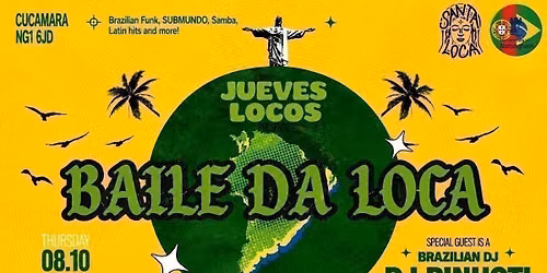 Baile Da Loca Jueves Locos! \ud83c\udde7\ud83c\uddf7 - Weekly Latin Party