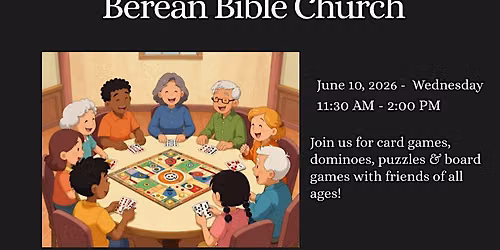 Game Day (Children and Adults) - FREE