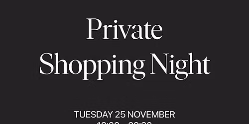 Philos Private Shopping Night