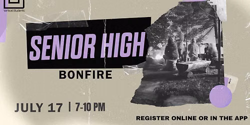 Vertical Students - Senior High Bonfire Night