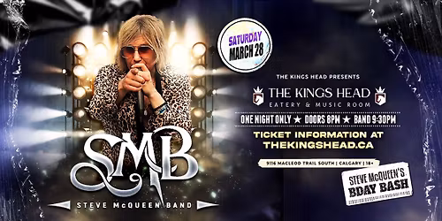 Steve McQueen Band LIVE at The Kings Head