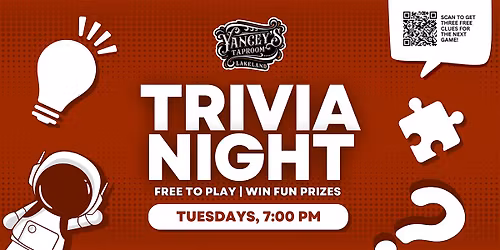 Lakeland Trivia Night | Yancey's Taproom