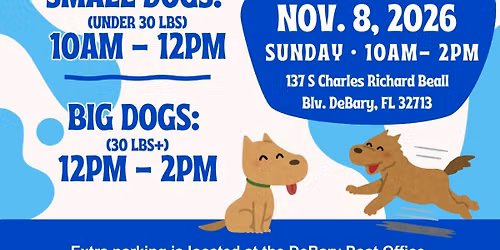 Puppy Party at the Splash Pad