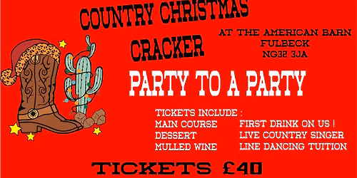 Country Christmas Cracker - Party to a Party