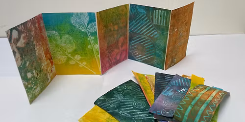 The Library Presents: Zig Zag Gelli Print Book Workshop ***SOLD OUT***