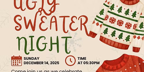 Ugly Sweater Youth Group Night