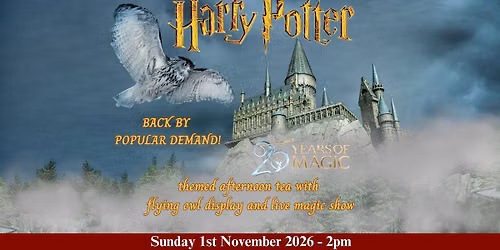Harry Potter Afternoon Tea Special