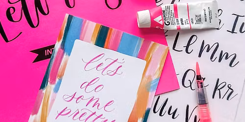 Brush Lettering and Pumpkin Lettering for Beginners at Bakery Square
