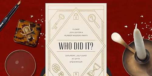 CANS Engagement and Wellbeing Day - M**der Mystery