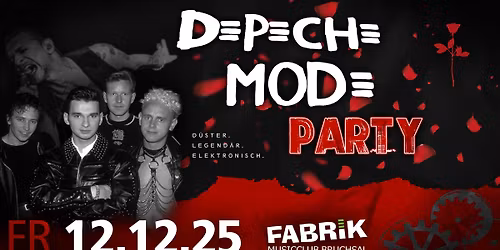 Depeche Mode Party | Synthpop - EBM - Wave Classics