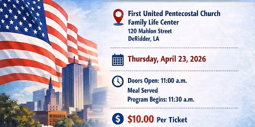 2026 DeRidder Mayoral Candidate Forum