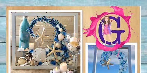 Sea Glass Resin Art