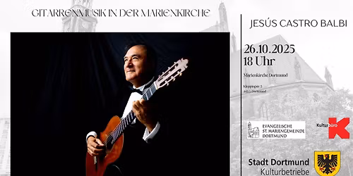 Gitarrenmusik in der Marienkirche - Jes\u00fas Castro Balbi