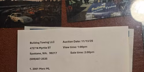 Bulldogtowing Public Auction 