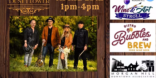 DustFlower - 2026 Art & Wine Stroll - Bubbles and Brews