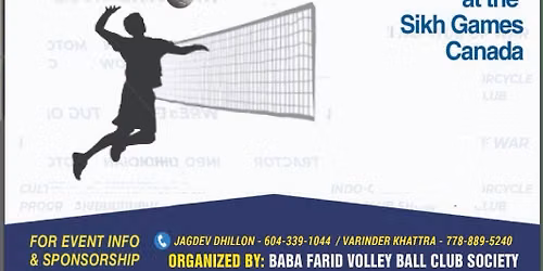 Volleyball Tournament at Sikh Games