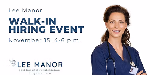 Walk-In RN Hiring Event