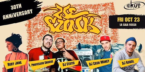 WEFUNK 30th Anniversary feat. DJ Cash Money