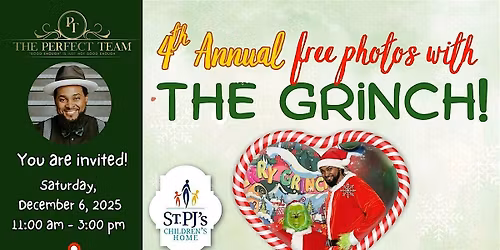 4th Annual Free Photos with the Grinch 2025