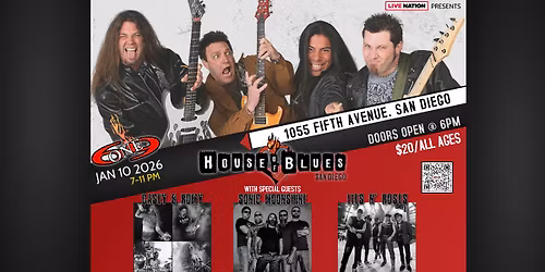 House of Blues SD with Casey & Romey, Sonic Moonshine, 6ONE9 & Lies N' Roses