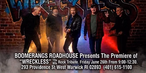 Boomerangs Roadhouse Wreckless Debut!