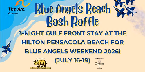 Blue Angels Beach Bash Raffle 2026