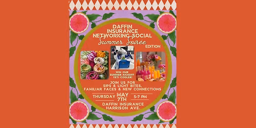 The Daffin Networking Social | Summer Soir\u00e9e Edition \ud83c\udfdd\ufe0f