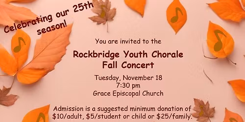 Rockbridge Youth Chorale Fall Concert