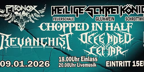 HEILIGE SCHREI K\u00d6NIGE 2026