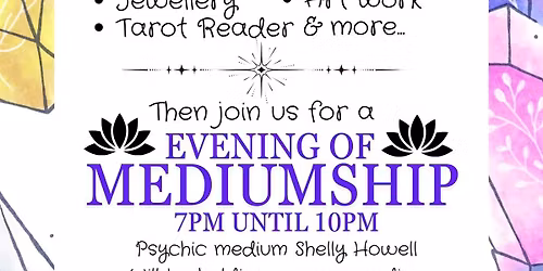Evening Of Mediumship & Spiritual Fair