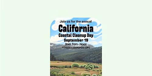 California Coastal Cleanup Day @Arroyo Las Positas (Northfront to Vasco Rd)