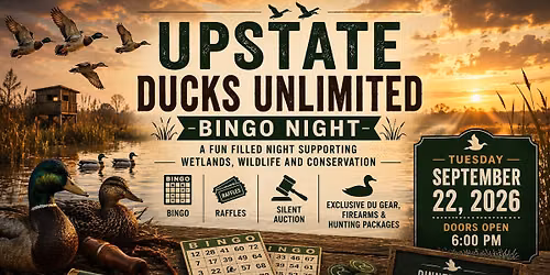 Upstate Ducks Unlimited BINGO Night