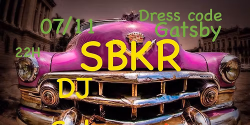 *SBKR Pratica avec DJ Seb de Espace Danse Agen Th\u00e8me Gatsby