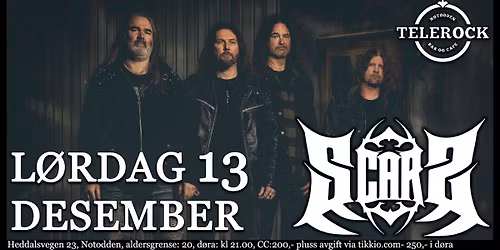 SCARS LIVE P\u00c5 TELEROCK