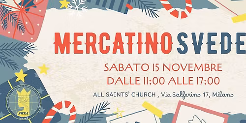 Mercatino Svedese 15 Novembre