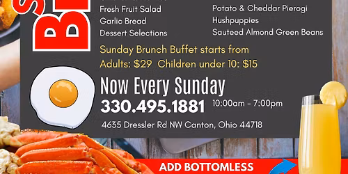 Sunday Brunch at Crab Station