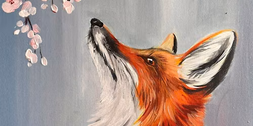 \ud83c\udfa8 Join Brush Party with Samantha to paint "Wild and Bloom" in Royal Wootton Bassett!\ud83e\udd42