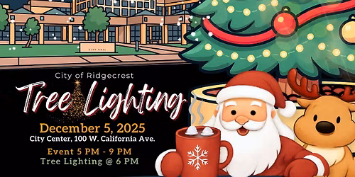 City of Ridgecrest Tree Lighting