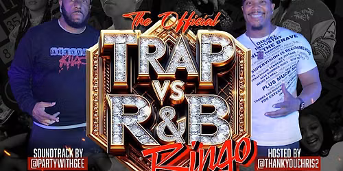 R&B BiNGO Day Party CLEVELAND! 11\/1\/26 TRAP Vs R&B BiNGO W\/THANK YOU CHRIS